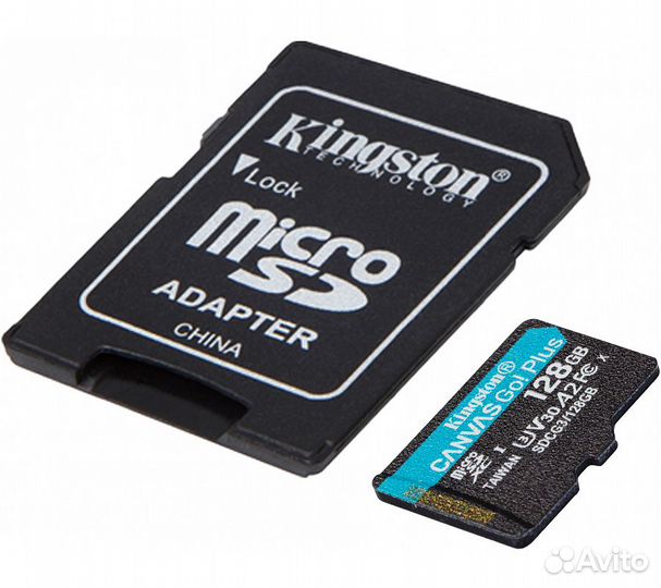 Карта памяти Kingston microsdxc Canvas Go Plus Cla