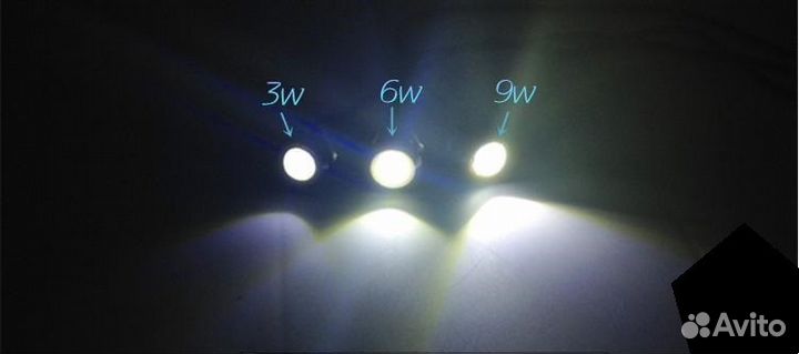 Болт-Диод.10W. Дневные ходовые огни. дхо