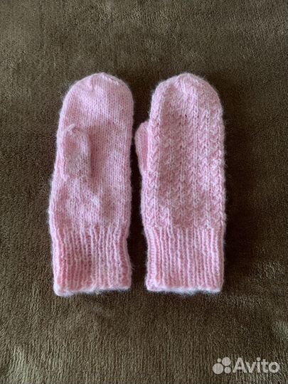 Варежки зимние женские