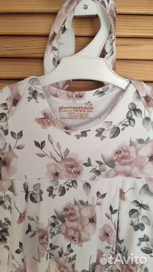 Платье боди для девочки