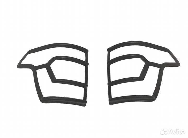 Накладки задних фонарей УАЗ Патриот 2шт Рестайлинг