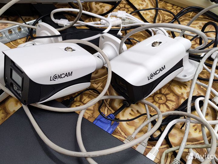 Комплект видеонаблюдения ip poe 8камер