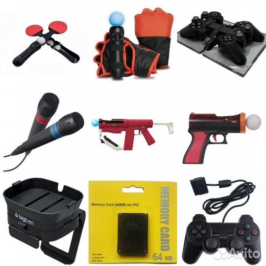 Аксессуары PlayStation 3 ps3 ps2 пс3 пс2 Sony