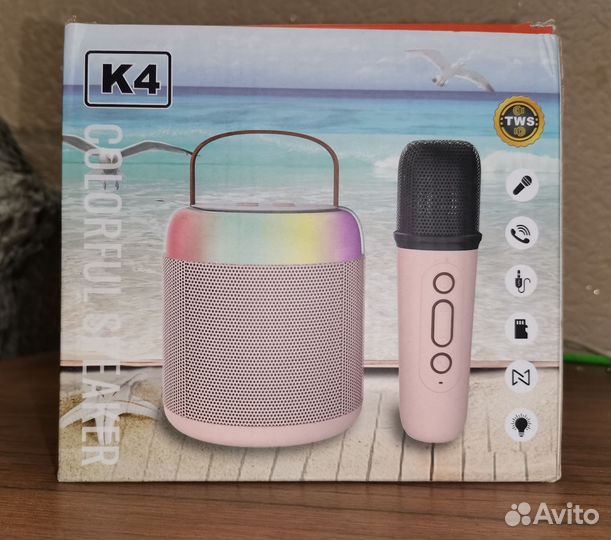 Новая bluetooth-колонка с микрофоном