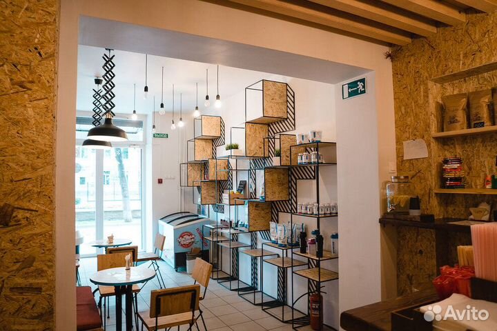 Кофейня в центре, пешеходная улица, работает 5 лет