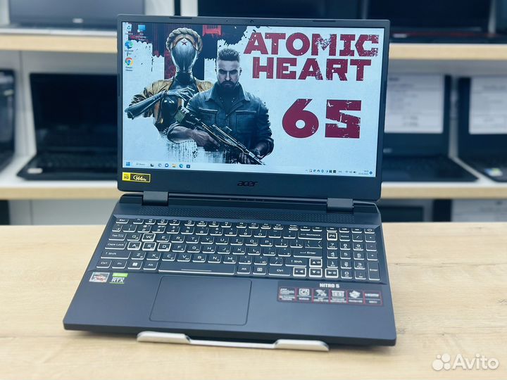Игровой Acer nitro Ryzen 5 6600H + RTX 3060 140Вт