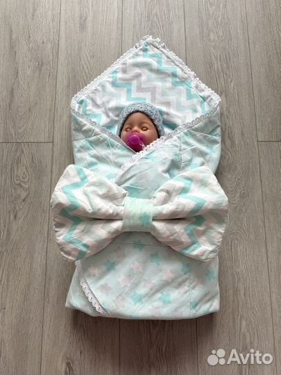 Конверт одеяло на выписку