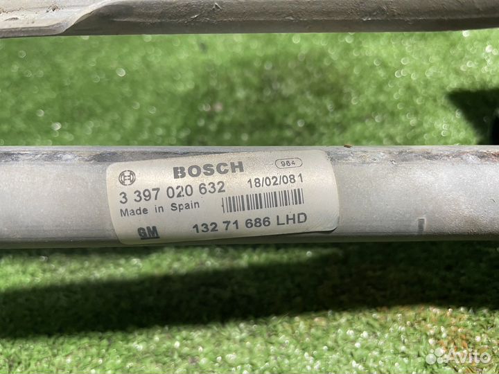 Трапеция дворников opel astra h