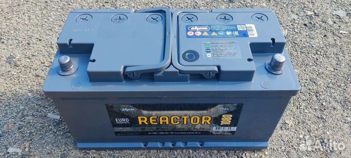 Аккумулятор автомобильный 100 ah