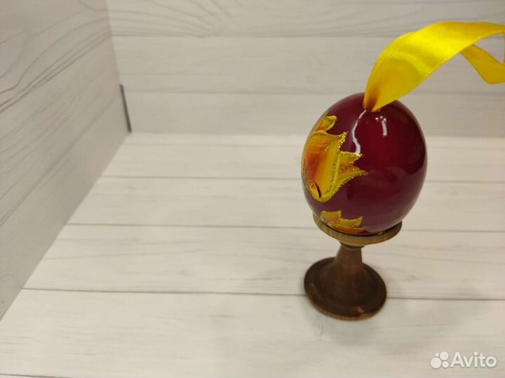 Пасхальные яйца деревянные