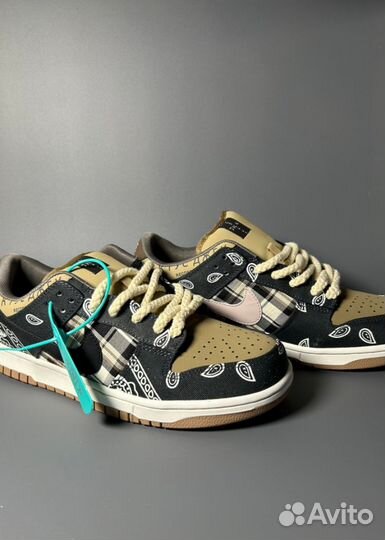 Кроссовки Nike SB dunk low x Cactus Jack Люкс