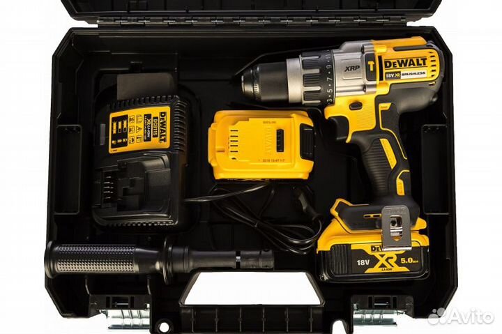 Шуруповерт бесщеточный ударный dewalt DCD996P2