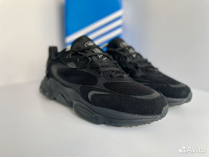 Кроссовки мужские летние Adidas Ozweego черные