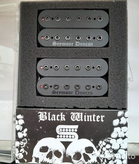 Seymour Duncan Black Winter set. NEW Made in USA