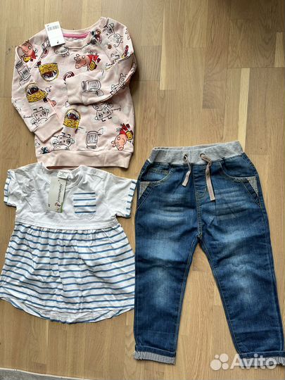 Детские вещи для девочки 110