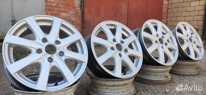 Диски литые R15 5*114.3 Kia, Toyota, Honda, Mazda