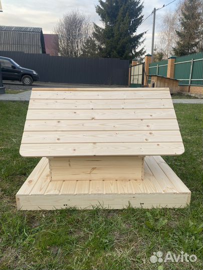 Домик для уток, плавающий