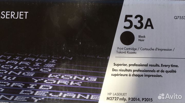 Картридж для принтера hp