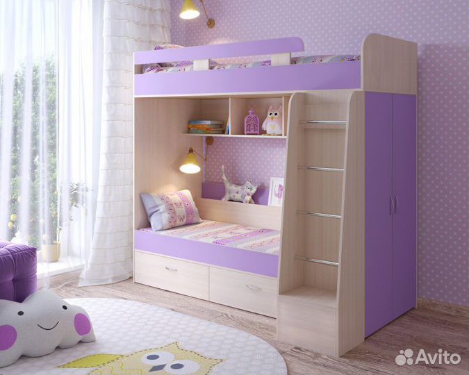 Двухъярусная кровать