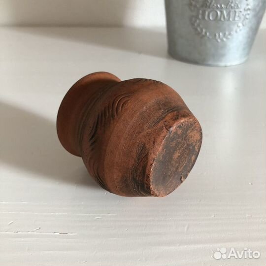 Глиняная посуда подсвечник вазочка