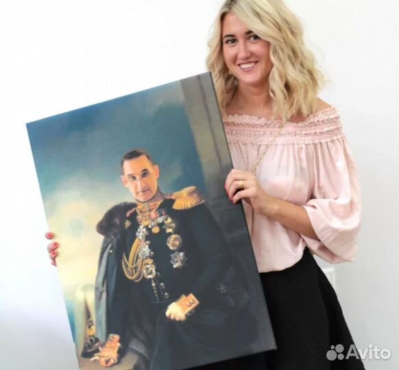 Портрет на холсте 60х80