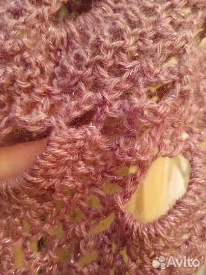 Платок шаль ручная работа