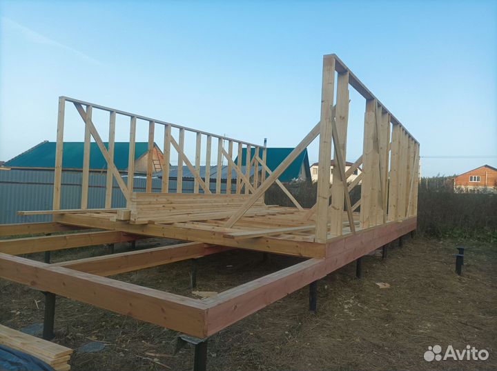 Строительство каркасных домов под ключ