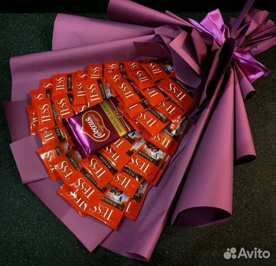 Съедобные букеты для женщин