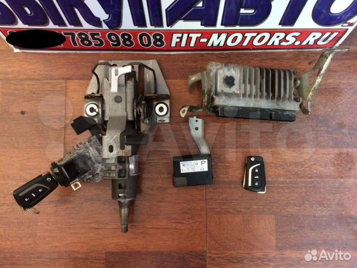 Замок эбу иммо ключ Toyota Corolla E180