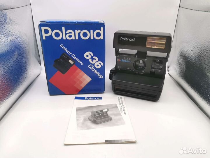 Фотоаппарат Polaroid 636 Closeup с руководством