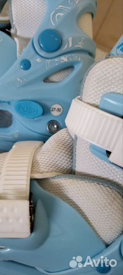 Коньки детские раздвижные 27 30