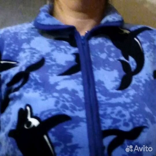 Махровый халат р.52