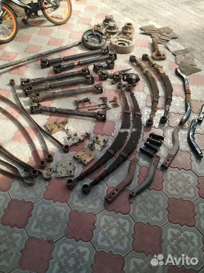 Комплект деталей трансмиссии газ-69, газ-69А