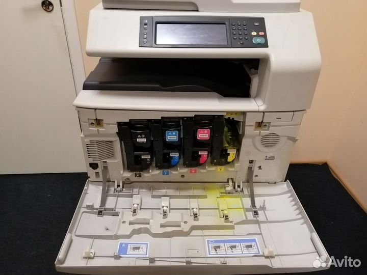 Мфу лазерное HP Color LaserJet CM6040f, цветн., A3