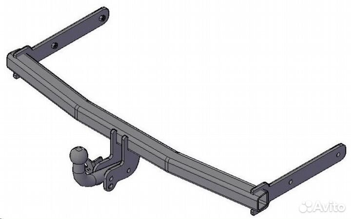 Фаркоп Skoda Fabia хэтчбек 2007-2014 г. съемный ша