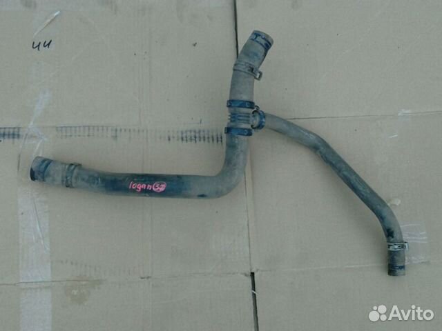 Патрубок радиатора Renault Logan 1 1.6 K7M 2011