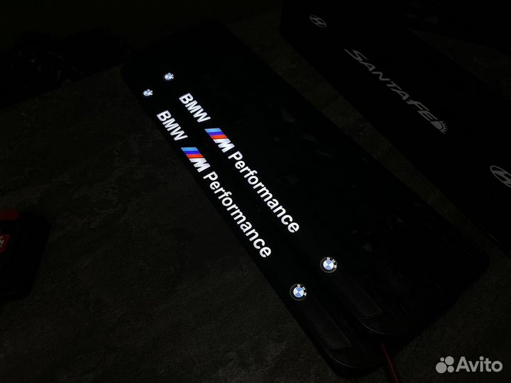 Рамка номера с подсветкой LED