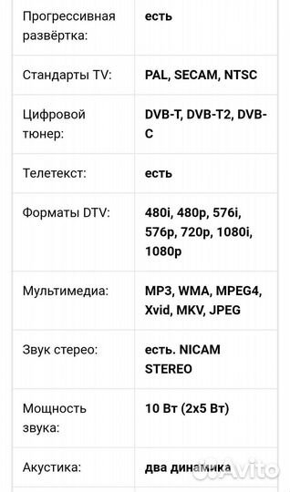 Телевизор Sony 32