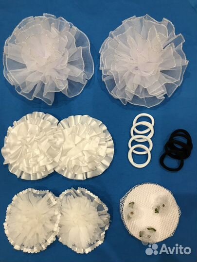 Банты в школу (комплектом)