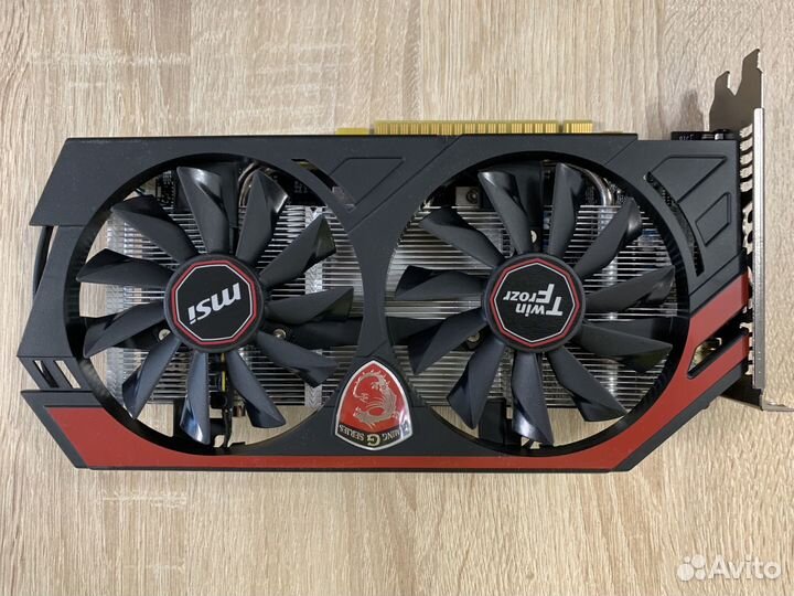 Видеокарта MSI GTX 750 Ti