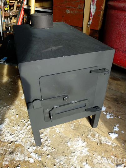Печь (буржуйка) для гаража, палатки