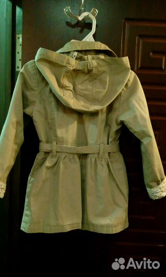 Плащ весна-осень (рост 122)