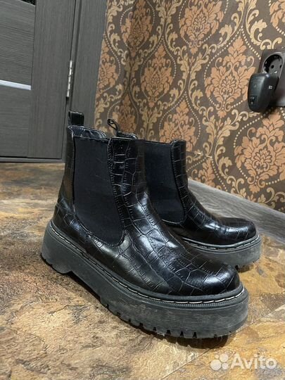 Ботинки челси женские 38 р бу