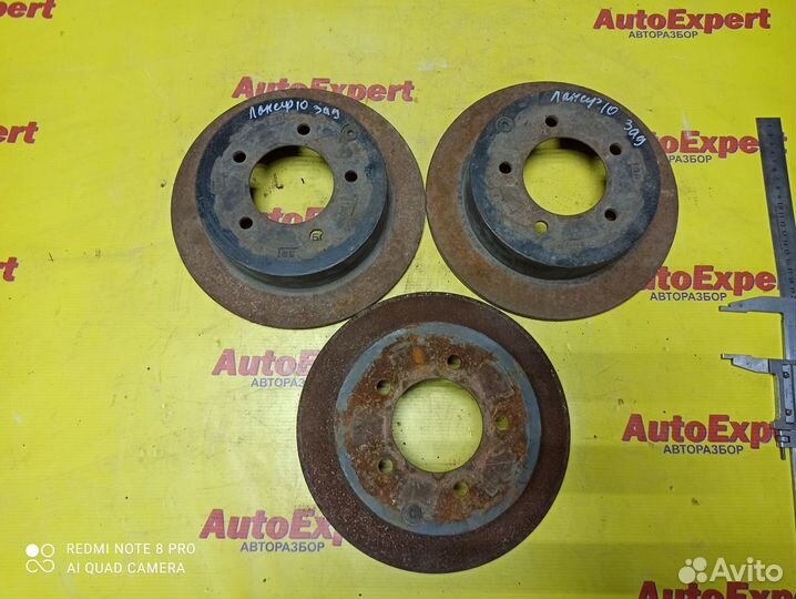 Диски тормозные задние Mitsubishi Lancer X