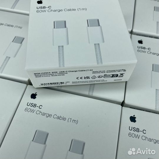 Зарядный кабель iPhone type-C/type-C оригинал 1:1