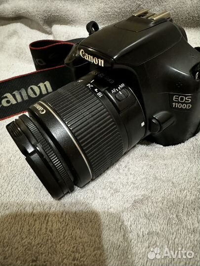 Зеркальный фотоаппарат canon eos 1100d