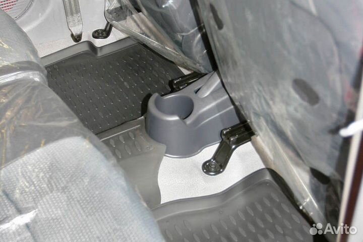 Коврики в салон KIA Picanto 2004-2011, 4 шт. (полиуретан) / Киа Пиканто