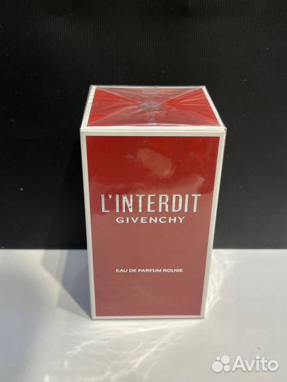 Givenchy L'interdit EAU DE parfum rouge 80 мл