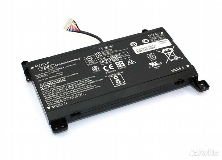 Аккумулятор HP 17-AN 12Pin 14.4V 5700mAh