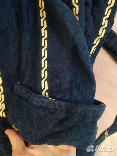 Мужской махровый халат 52-56 xxl